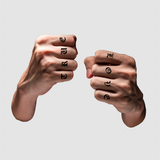 Custom Temporary Tattoos Set [A4]