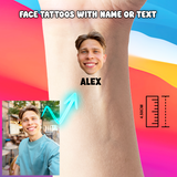 Tatouage Temporaire Personnalisé - Cadeaux de Fête Anniversaires et Jeux EVJF ou Mariage