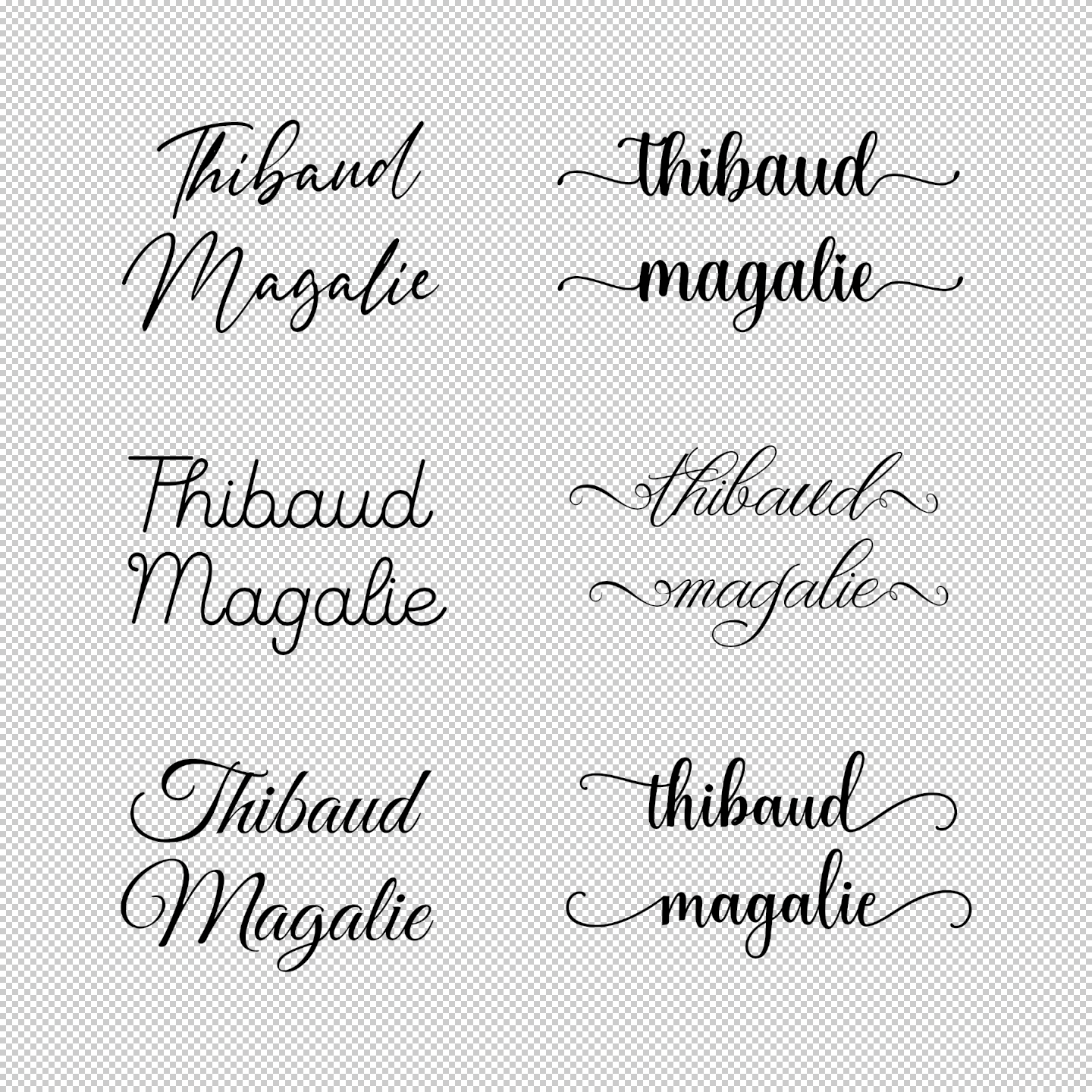 Custom Temporary Tattoos Set [A4]