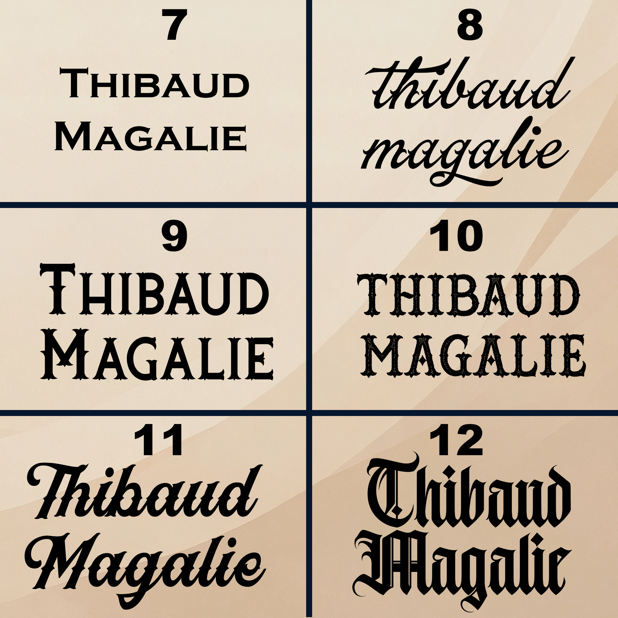 Custom Temporary Tattoos Set [A4]